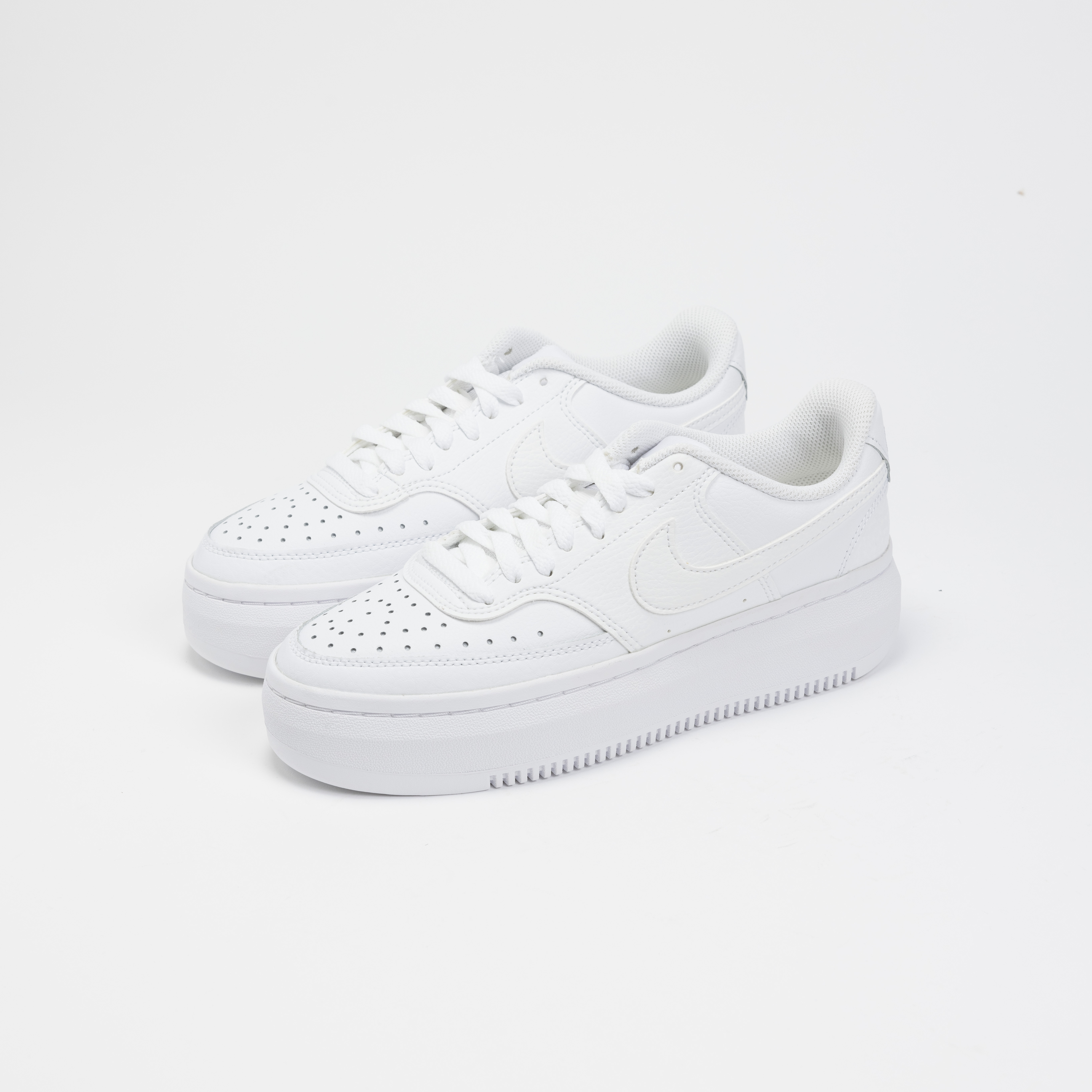 【瑕疵商品17】-(E3)-W NIKE COURT VISION ALTA LTR 雪糕白 純白 小白鞋 增高鞋 女鞋-DM0113 100