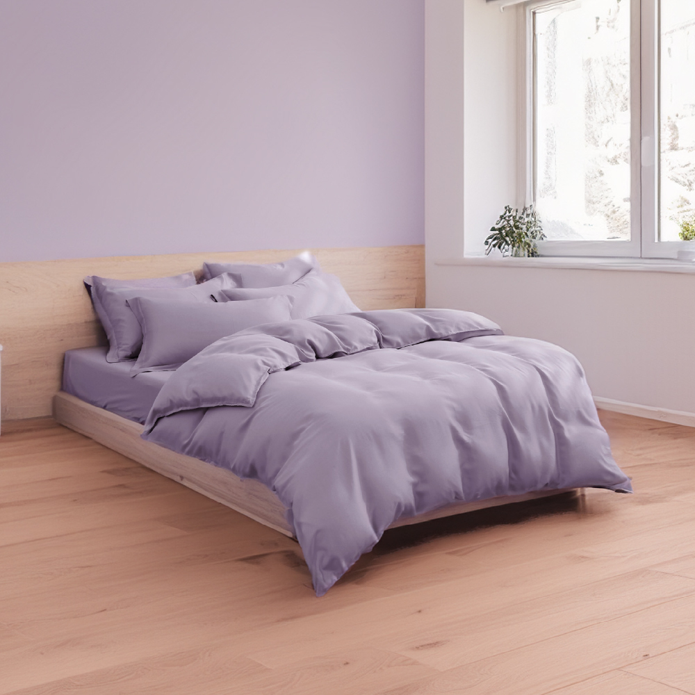 60支天絲｜100%萊賽爾｜優雅紫｜單品&床包被套組