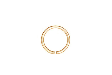 18K金 一體成型手開式 特殊環 (黃K金)