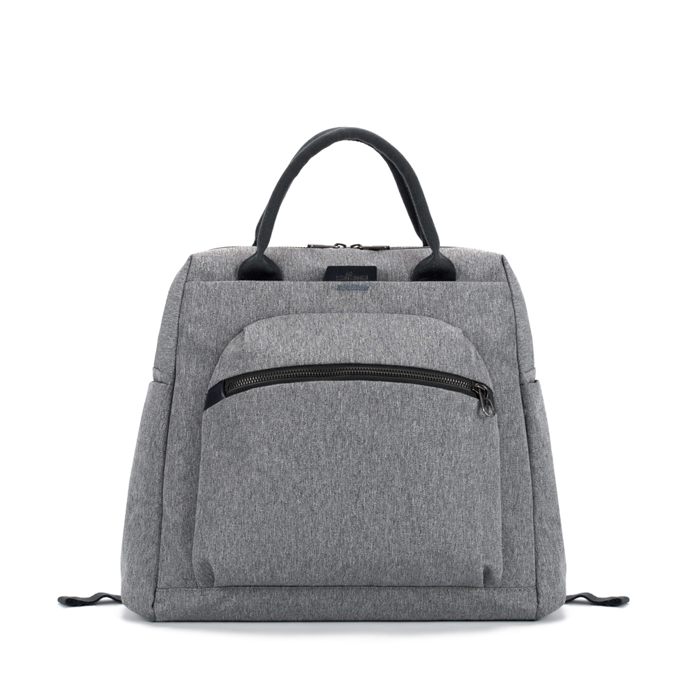 Fresh 青職人 個性後背包-麻花灰