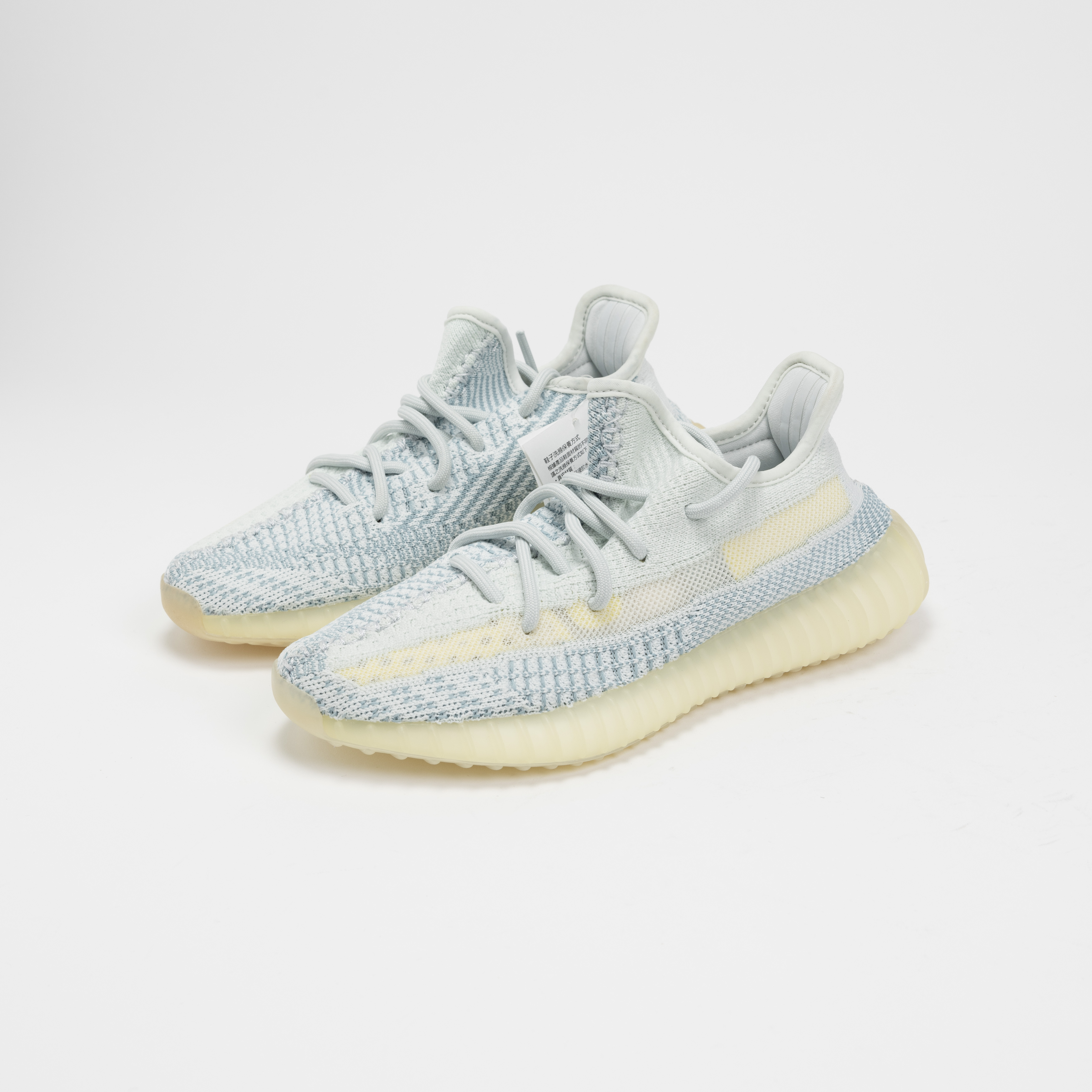 【瑕疵商品19】-(B9)-ADIDAS YEEZY BOOST 350 V2 "CLOUD WHITE" 雲白-FW3043