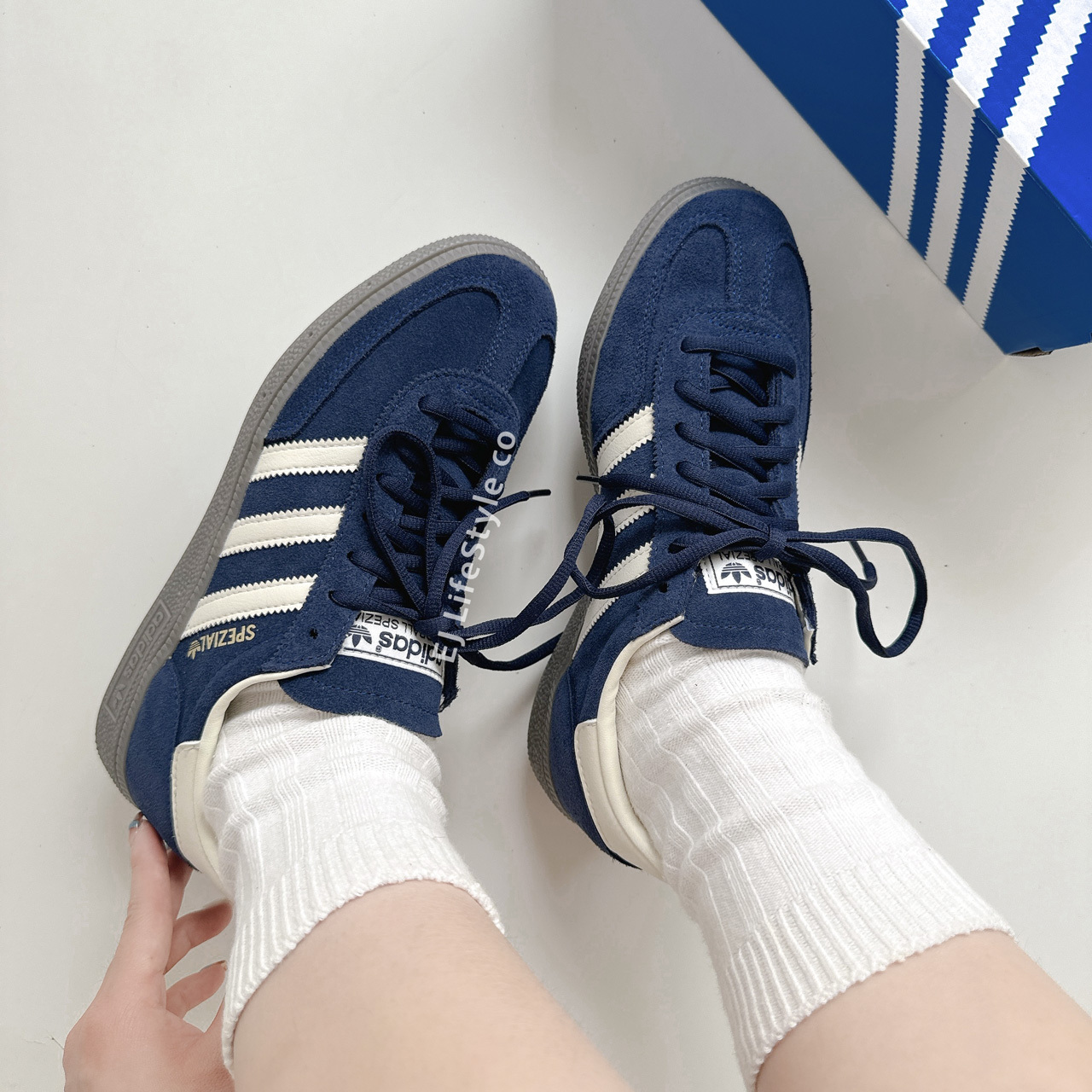 ADIDAS HANDBALL SPEZIAL 靛藍色 深藍 麂皮 男女鞋 IF7087 / 現貨+預購