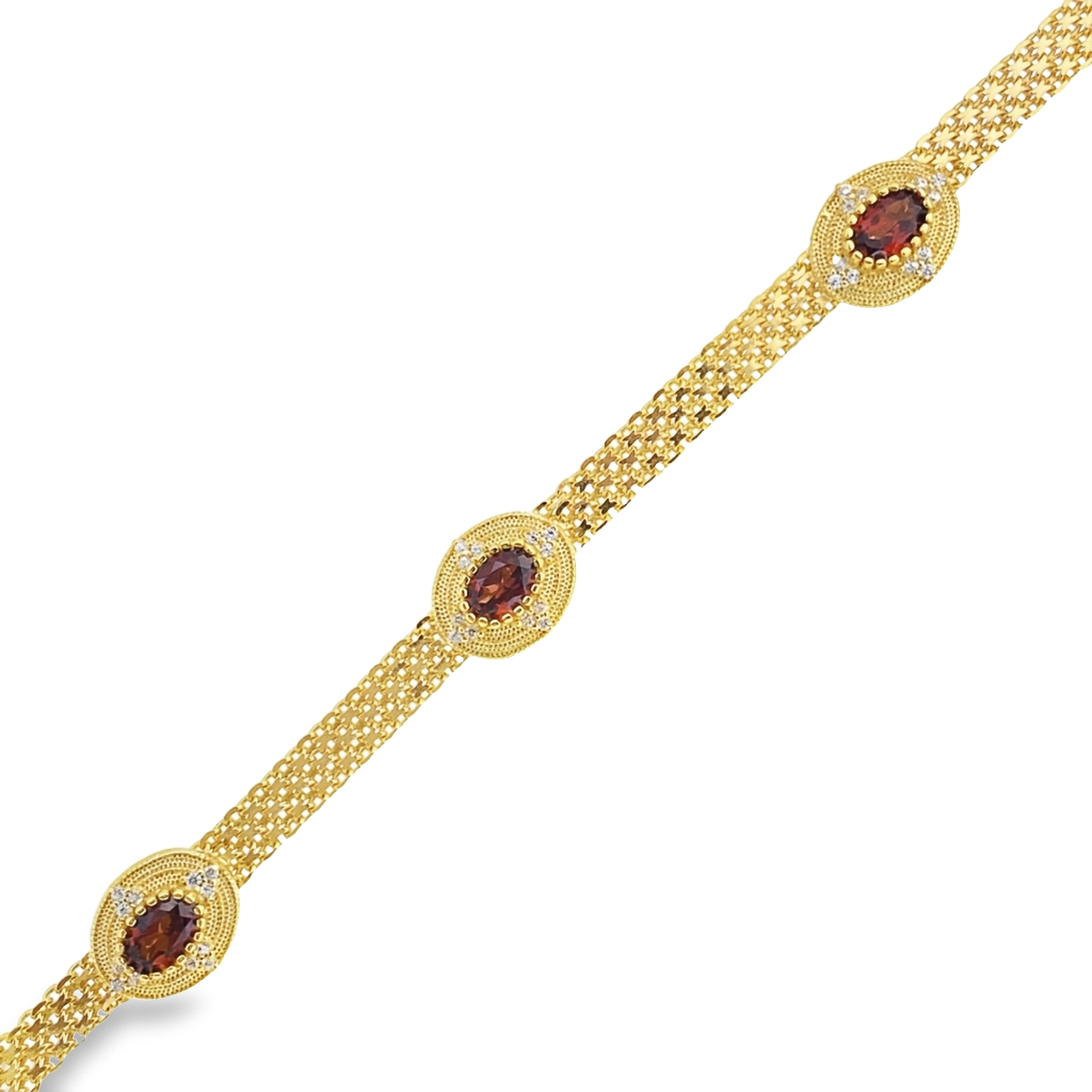 T68石榴石金手鏈