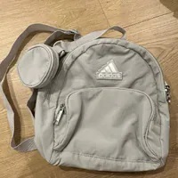 [S] ADIDAS MUST HAVE MINI BACKPACK,GREY TWO/WHITE/SILVER METALLIC, 5157760 (SAD219)