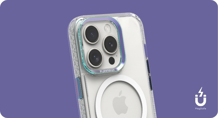 普格爾冰鑽減壓磁吸手機殼