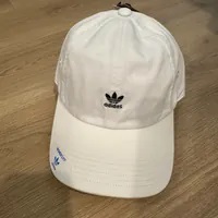 [S] ADIDAS CW ADIDAS CL5234 WOMEN'S ORIGINALS RELAXED MINI LOGO CAP,WHITE, 716106887345 (SAD220)