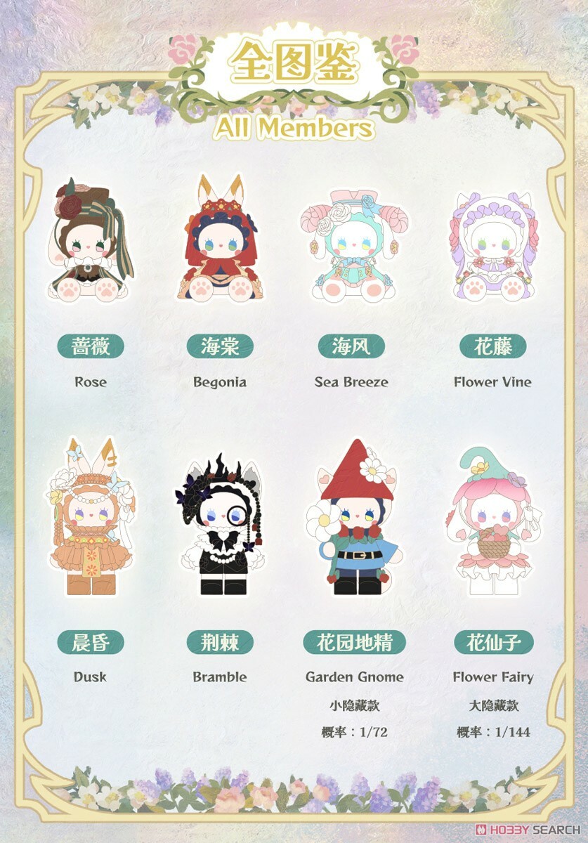 MJ STUDIO 日空版 EMMA 秘境之森的花園系列 全8種 隨機出貨單盒