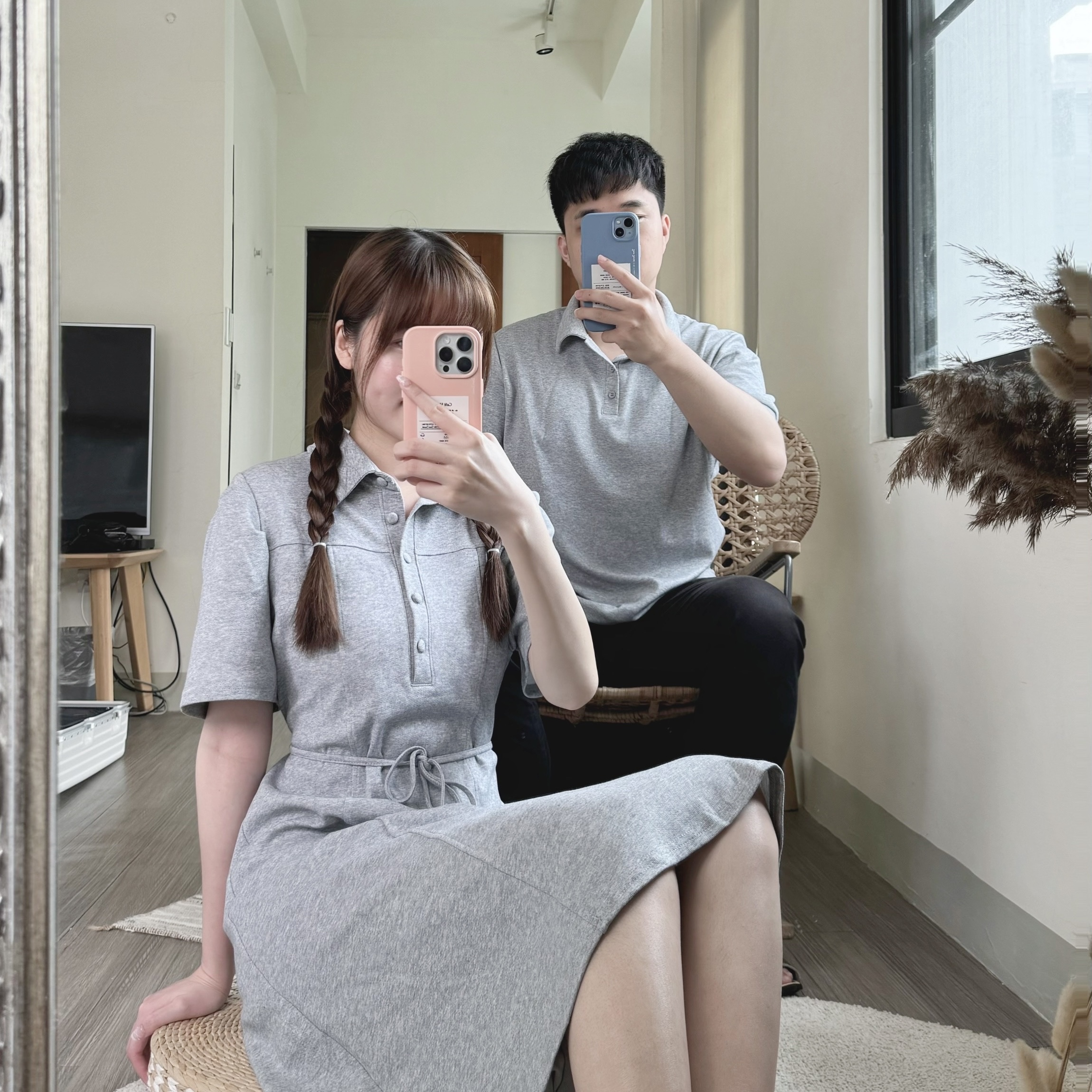 日系溫柔情侶裝