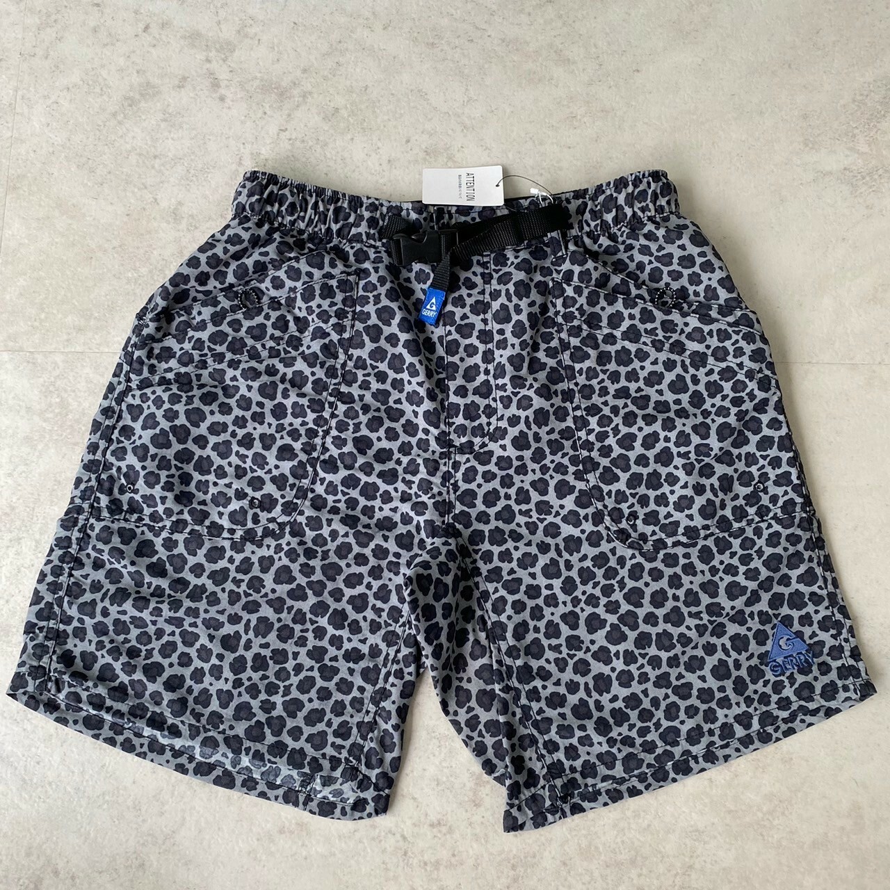 Gerry 藍豹紋水陸兩用短褲 078600