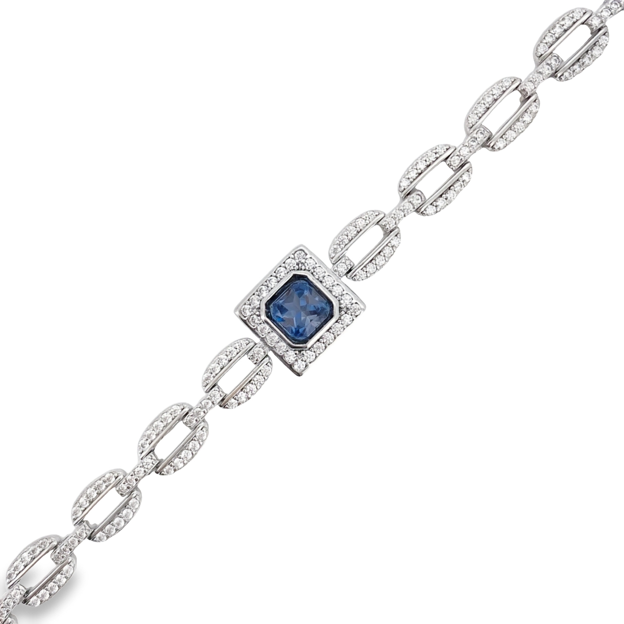 T60倫敦藍拓帕石手鏈