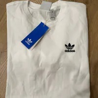 [S] ADIDAS ESSENTIAL TEE ORIGINAL T-SHIRT,WHITE, IR9691-WHITE (SAD229)