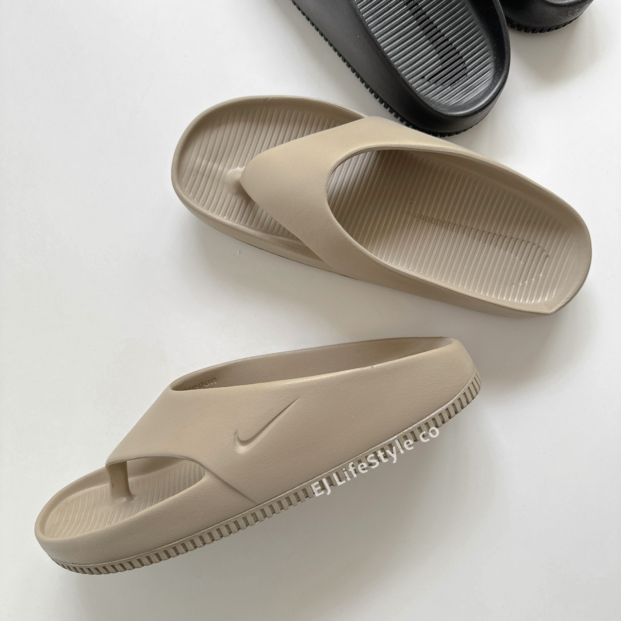 NIKE CALM FLIP FLOP 夾腳拖 防水 拖鞋 黑 FD4119-001 奶茶 FD4119-200 男鞋 / 調貨