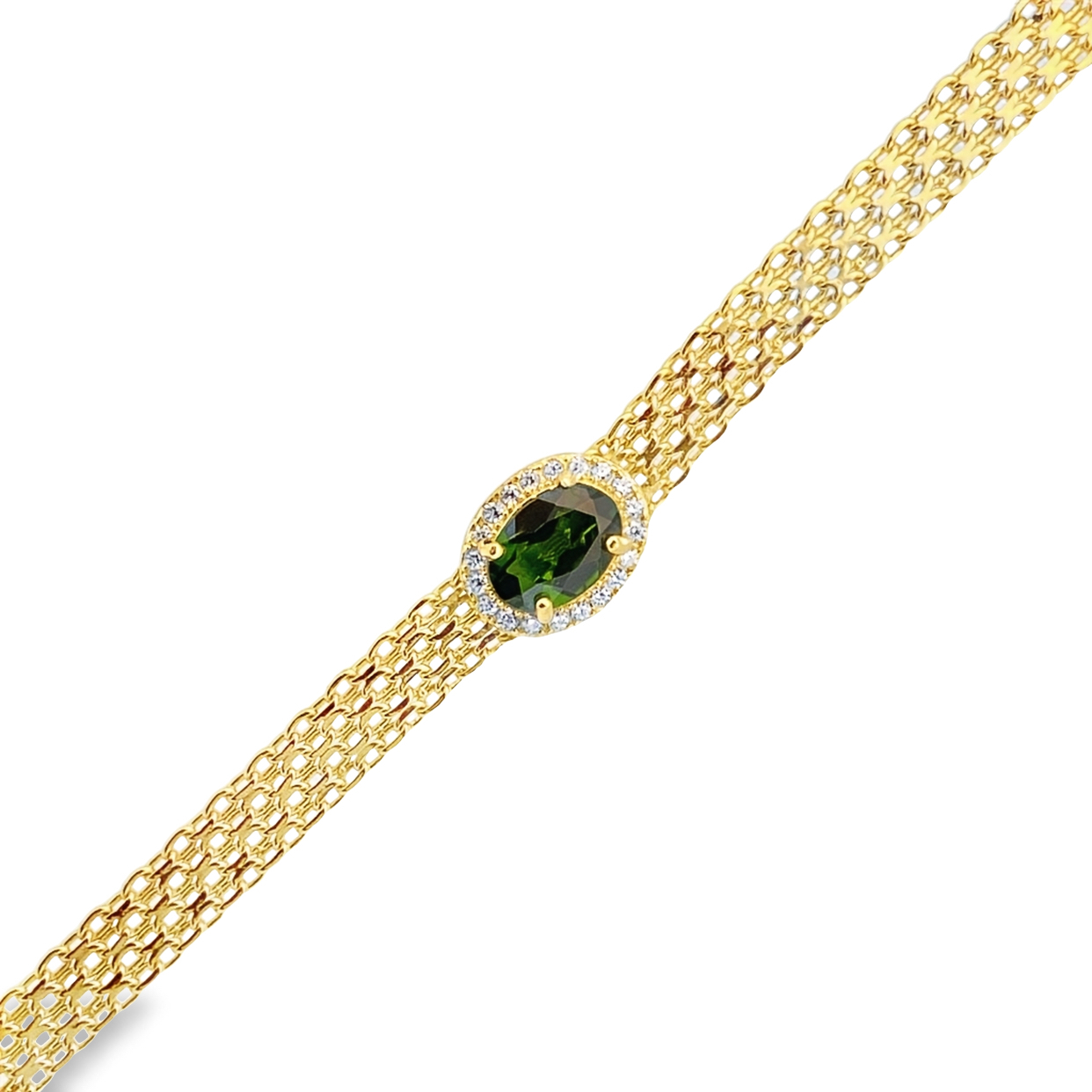 T49透輝石金手鍊