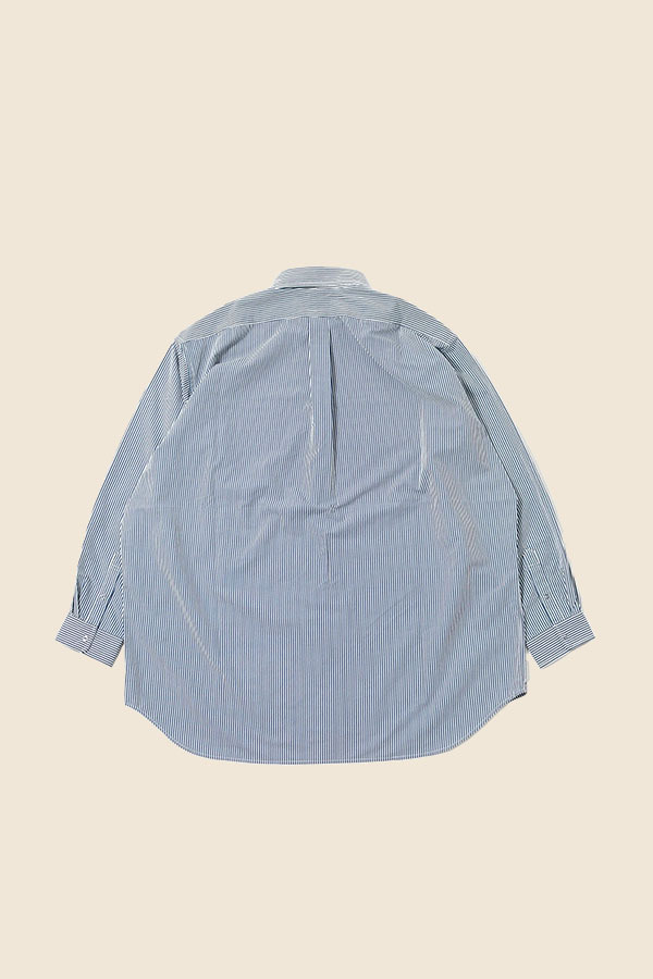 BURLAP OUTFITTER -  L/S B.B. 襯衫 ( 藍/白條紋 )
