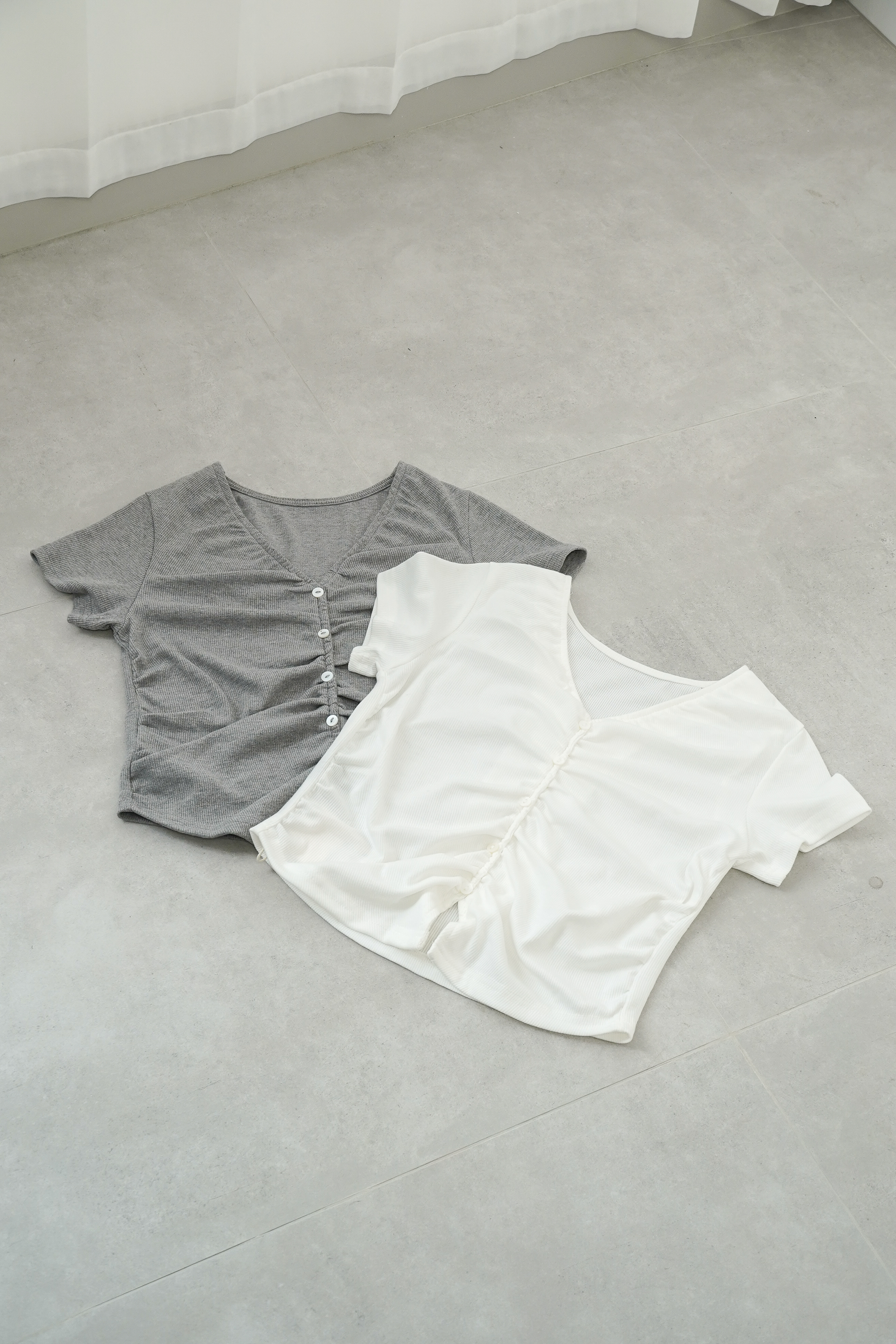 10203 | 顯體態～日常彈性短上衣