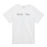 [S] MATIN KIM LOGO TOP,WHITE, MK2400TS042MWH (SZZ432)