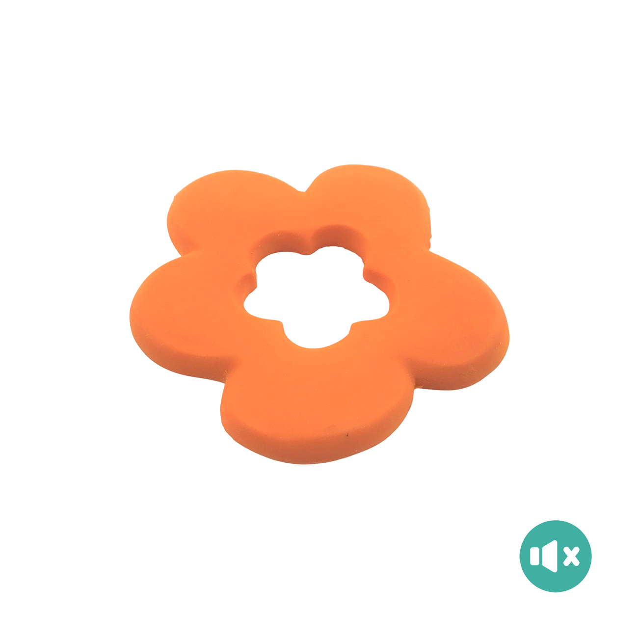 《 Lanco 》天然無毒橡膠玩具｜不會啾系列【空心花】