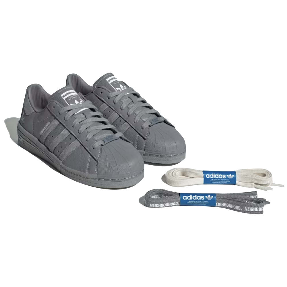 Neighborhood x Adidas Originals Superstar Cement Grey 水泥灰 IE6115