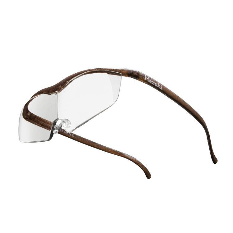 Hazuki 日本葉月抗藍光放大鏡1.85倍大鏡片(咖啡)