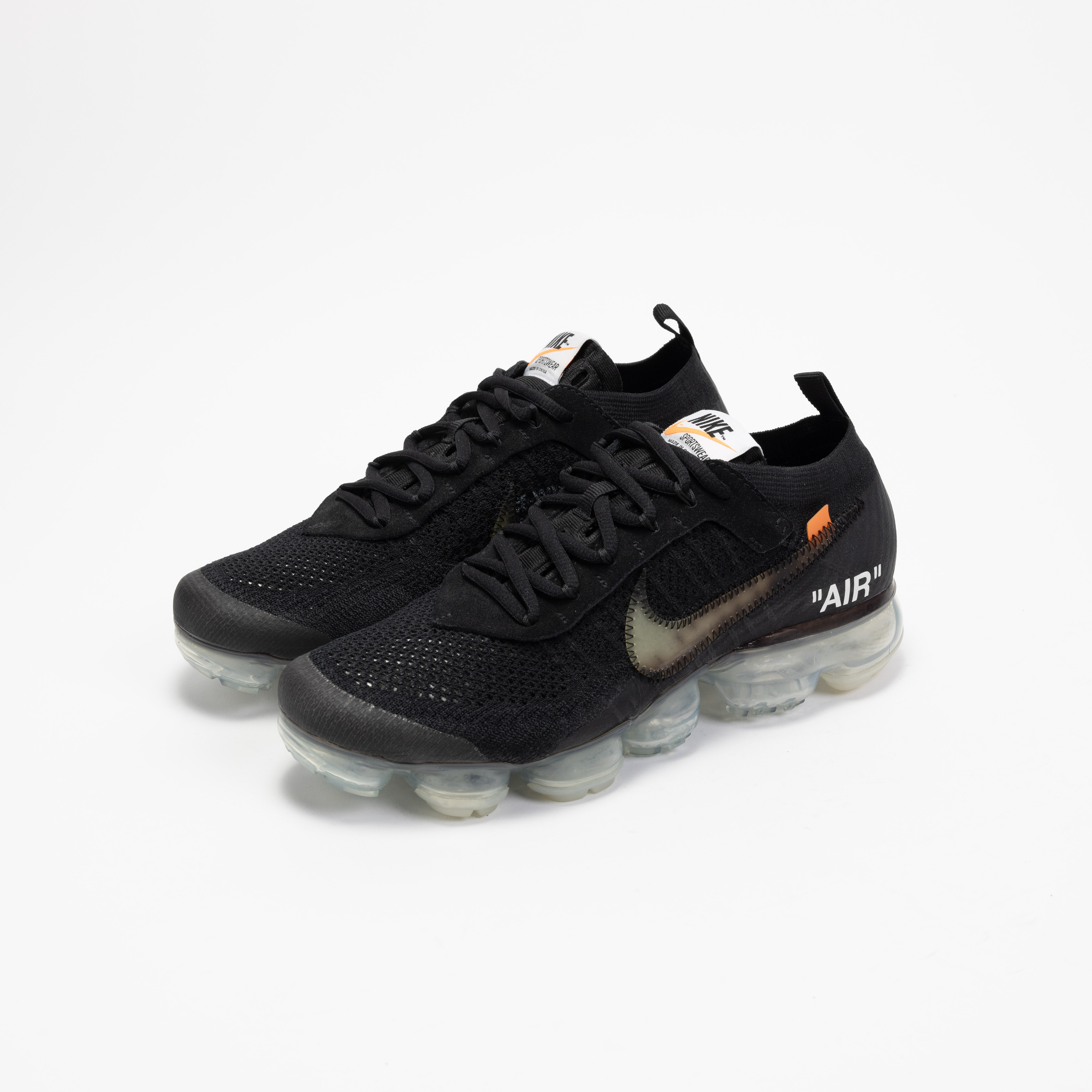 【瑕疵商品31】 -(A13b)-THE 10 : NIKE AIR VAPORMAX FK 黑 2.0 OFF WHITE-AA3831 002