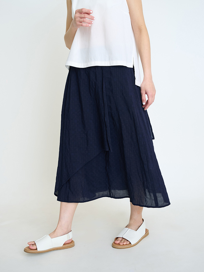 書寫翻頁層疊裙-依蘭