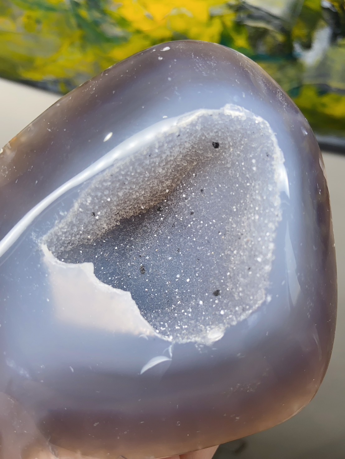 黑瑪瑙聚寶盆丨招財聚氣療癒擺件