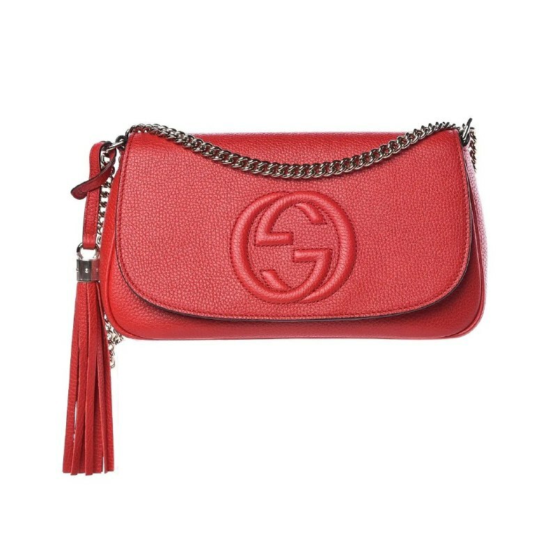 [S] GUCCI SOHO CROSSBODY BAG,RED, 536224A7M0G-6523 (SGC78)
