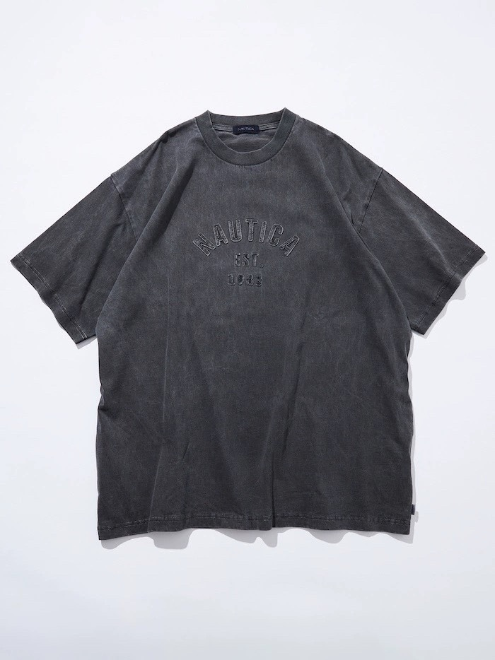 Nautica 刺繡字體短踢 (4色)