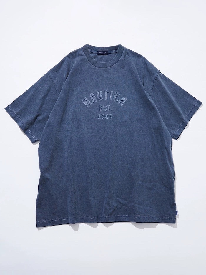 Nautica 刺繡字體短踢 (4色)