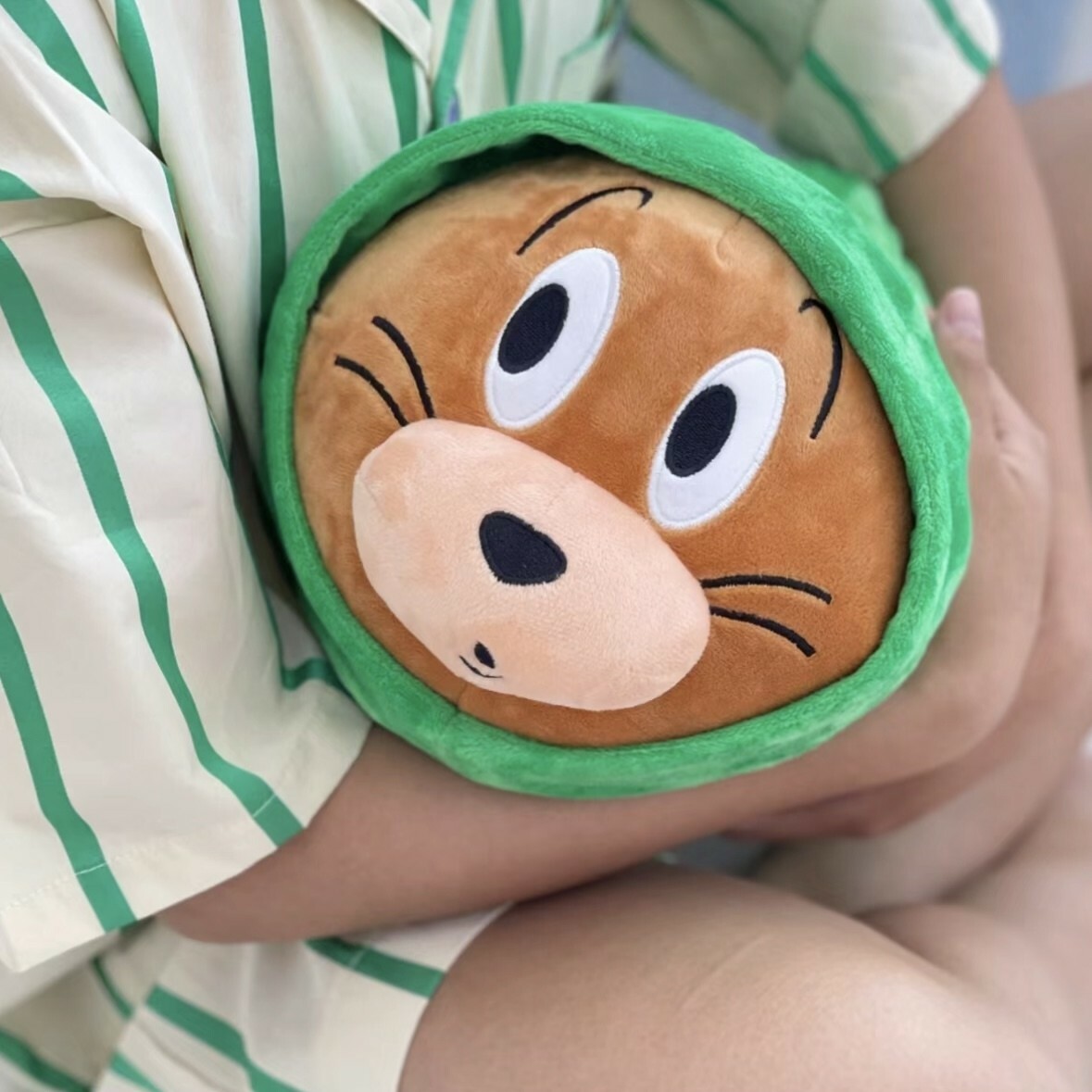 <正版授權> Tom&Jerry 湯姆貓坐墊 傑利鼠抱枕毛毯 圓凳 可拆洗 毛絨 高回彈力 湯姆貓與傑利鼠