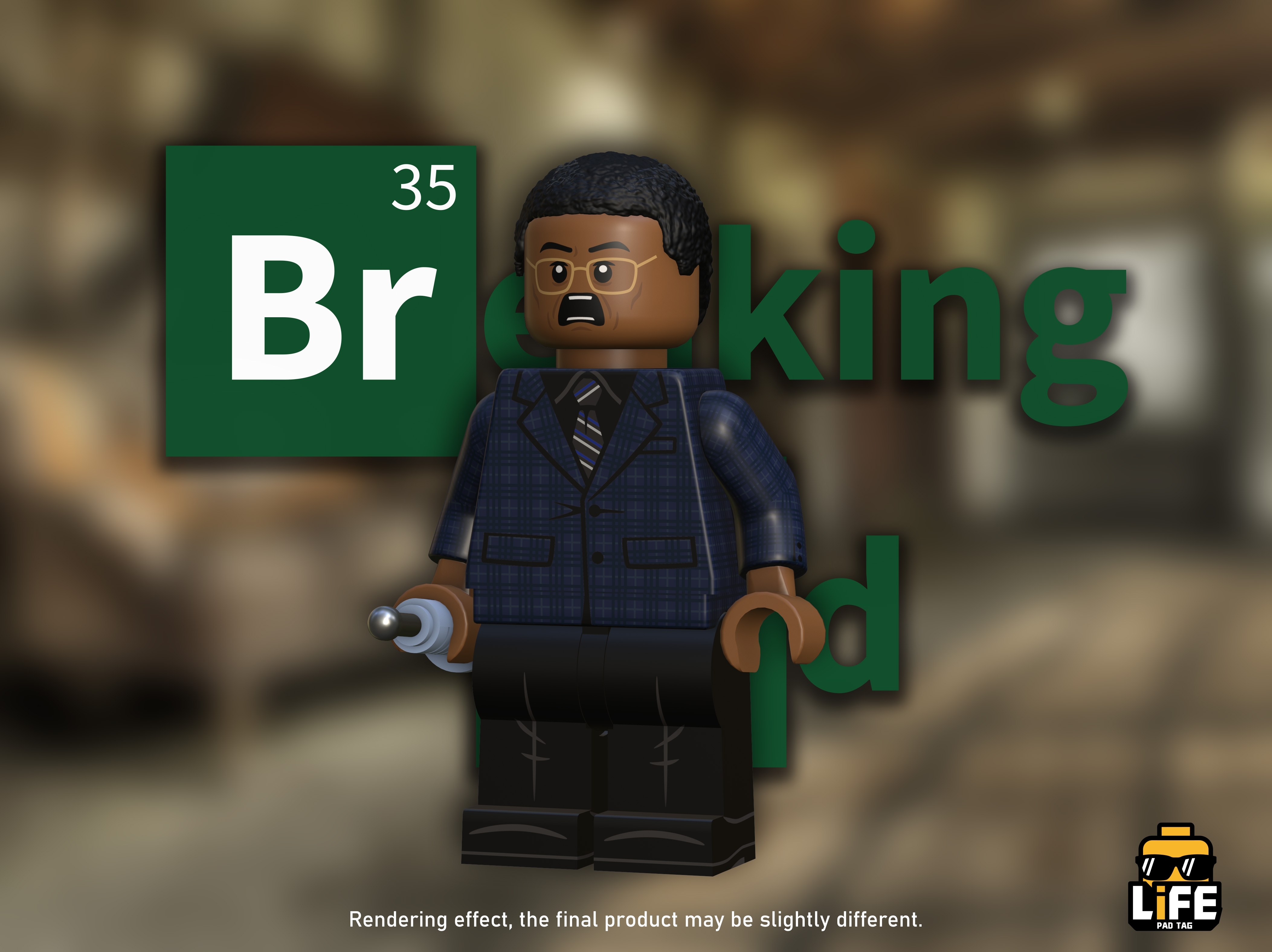 [Life Brick][In Stock] Breaking Bad - Gustavo Fring V2 [PADprinted]