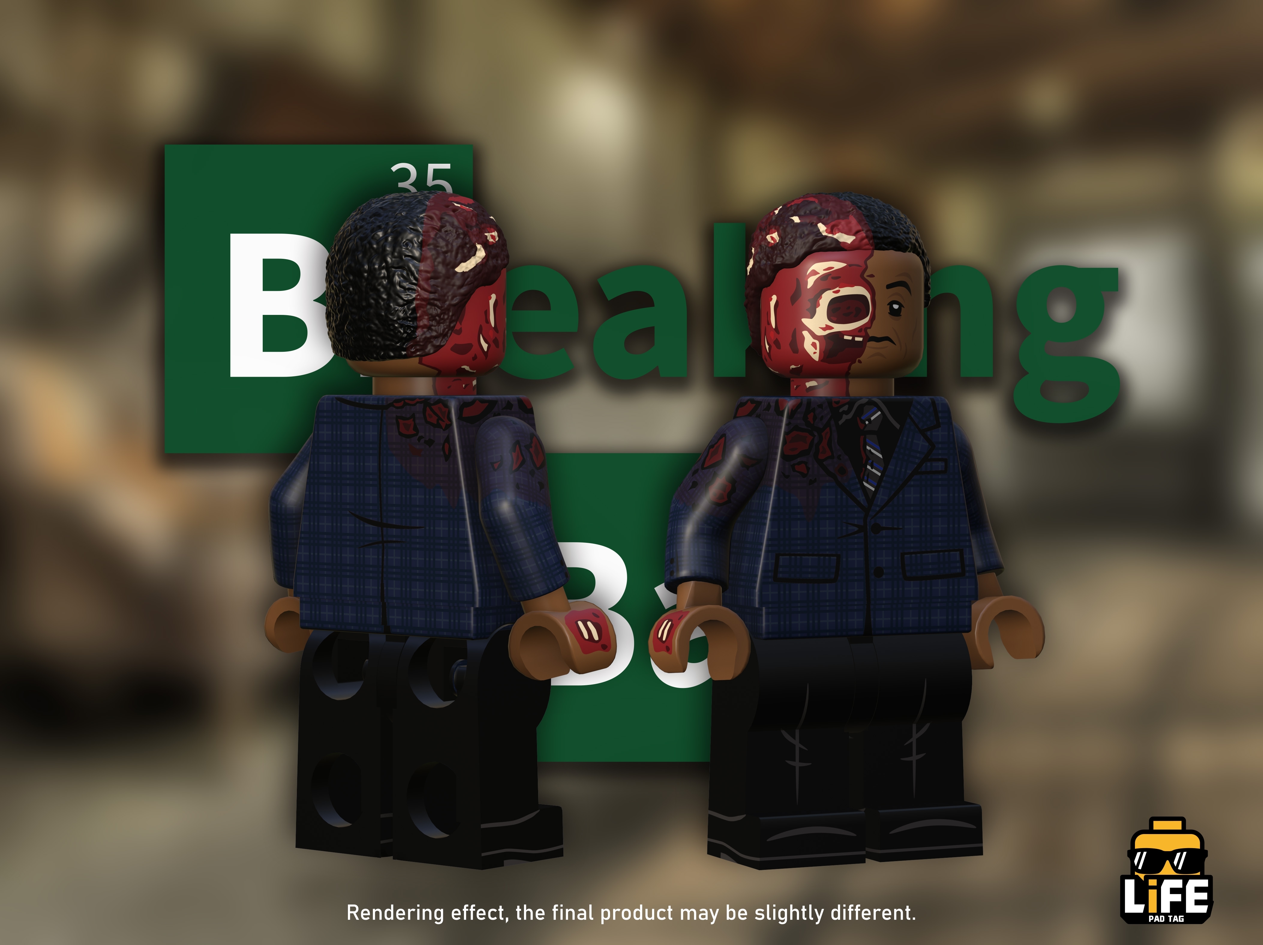 [Life Brick][In Stock] Breaking Bad - Gustavo Fring V2 [PADprinted]