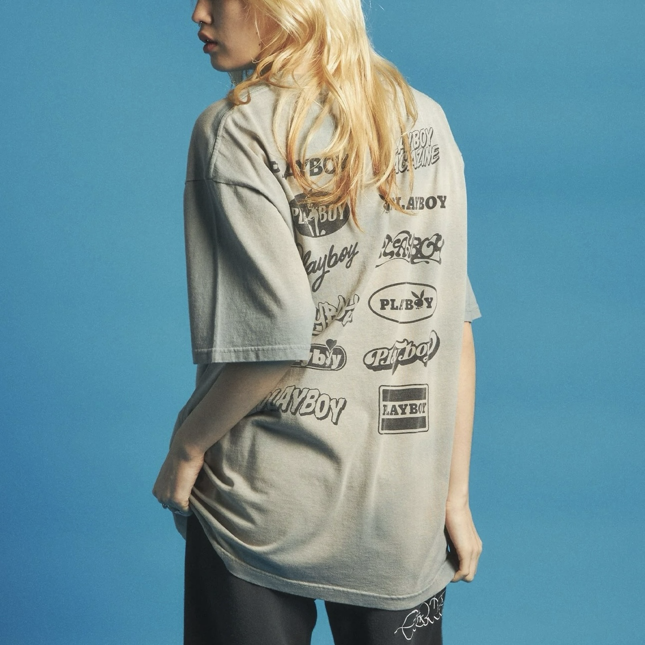 Playboy JP Garment Dyed Print Tee