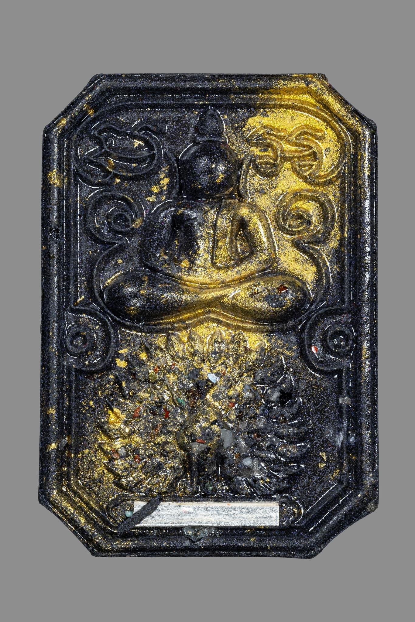 『泰國佛牌』清萊府 孔雀王 神獸崇迪『坐孔雀』帕古巴 阿里雅察 瓦散轎普提 01240612