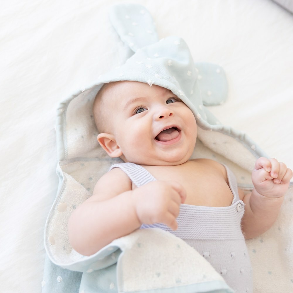 Gift DollBao 日本今治毛巾系列連帽浴巾(60x120cm)_雙面寶寶紗布巾｜多款可選