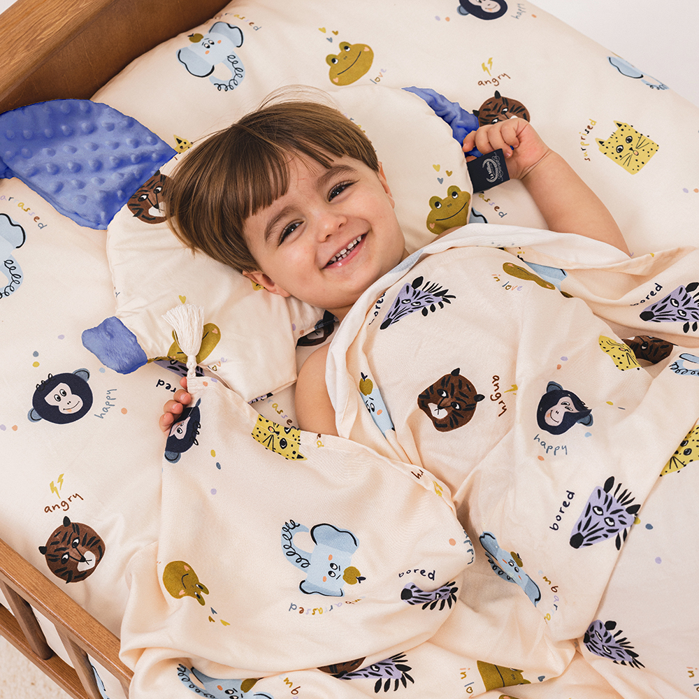 La Millou波蘭 竹纖涼感巾｜抗菌包巾｜動物急轉彎