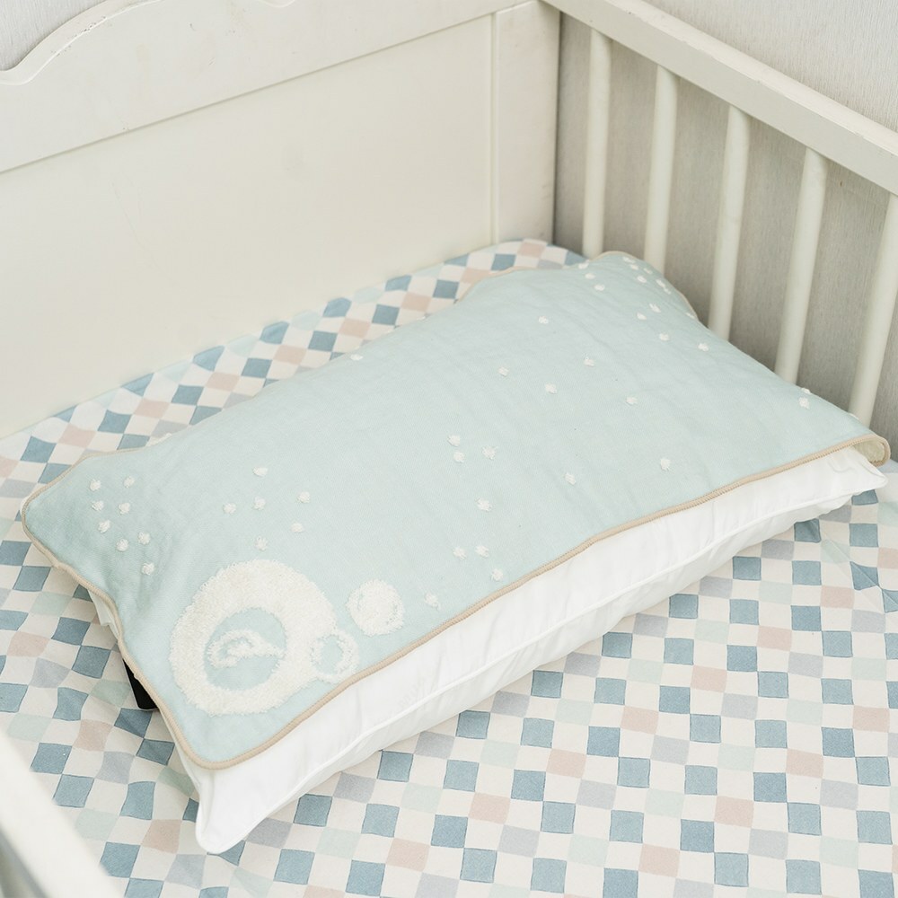 Gift DollBao いまばり日本今治毛巾系列-洗臉洗澡拍嗝巾(長枕巾版)_雙面寶寶紗布巾｜多款可選