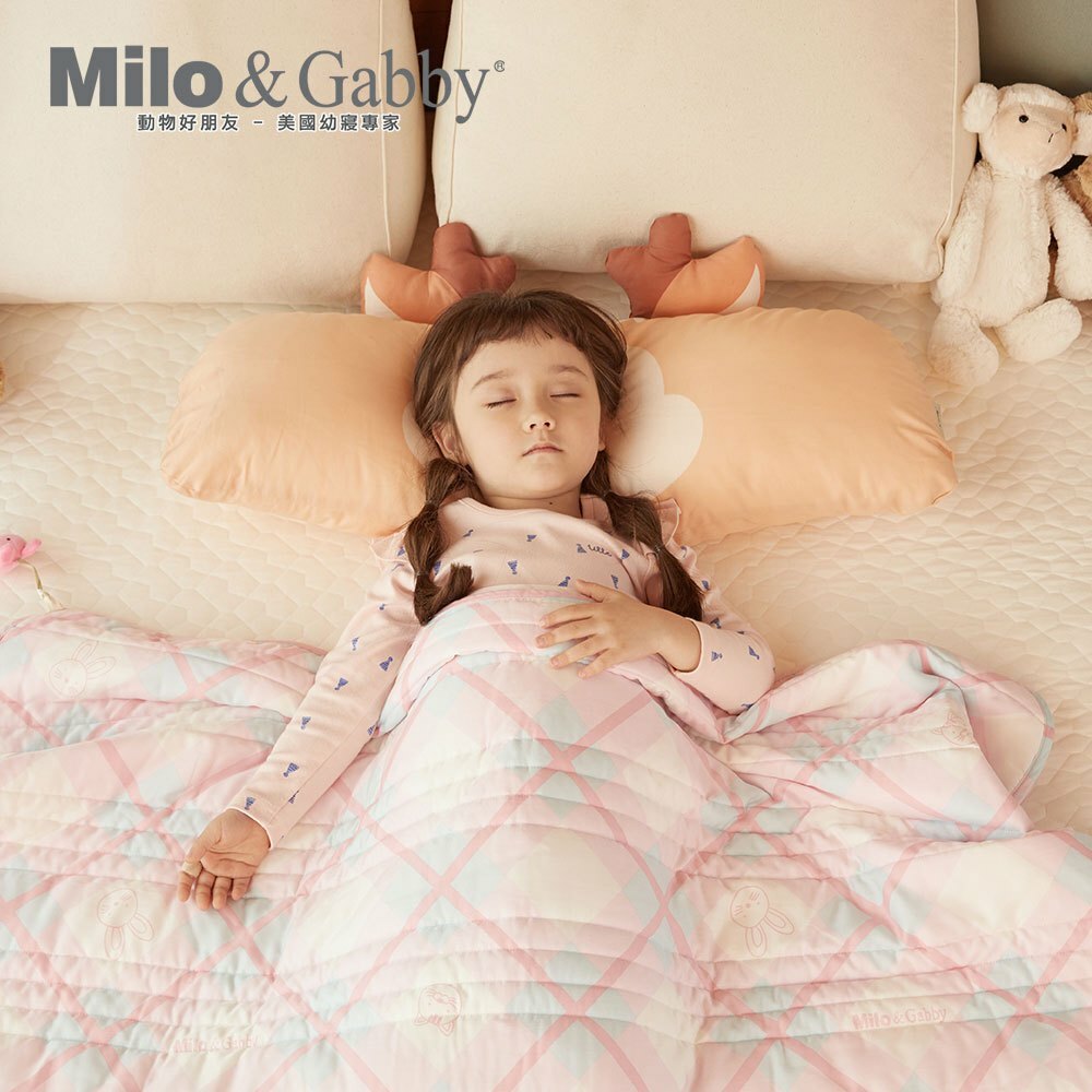 Milo&Gabby美國 動物好朋友長條抱枕心枕套組｜Deer小鹿斑比