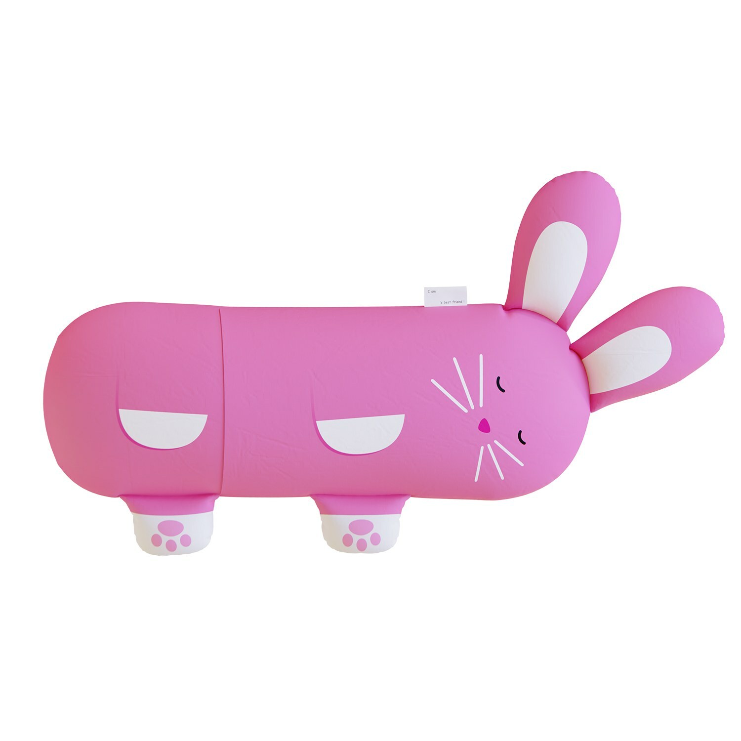 Milo&Gabby美國 動物好朋友長條抱枕心枕套組｜Lola抱抱兔兔