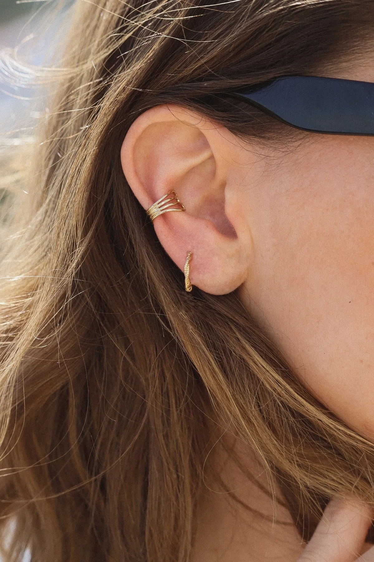 Waekura Earrings Torsades mini (W834)