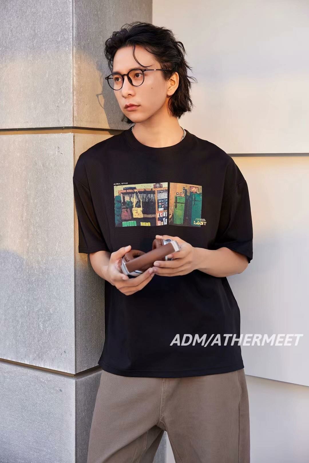 ADM 新銳品牌  2024 春夏 油畫 印刷  直噴 8915