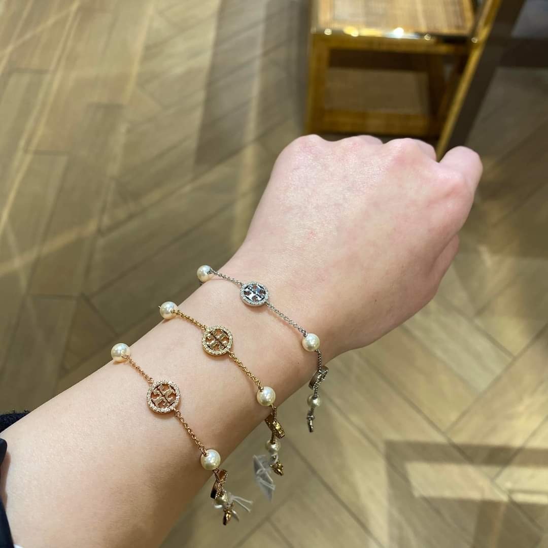 Tory Burch Kira Miller Pavé bracelet