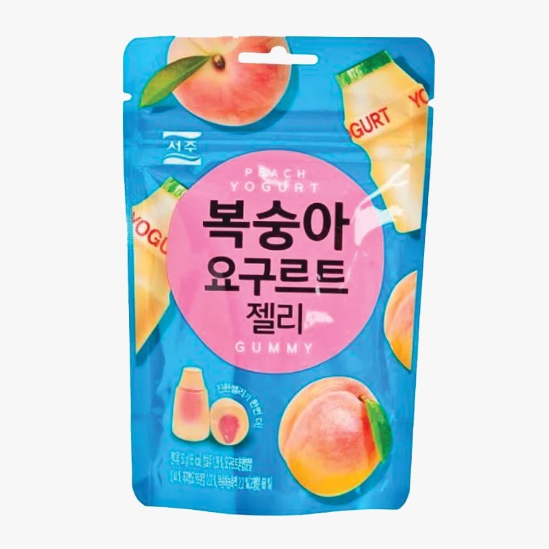 韓國直送 Seoju - 乳酸菌夾心軟糖 / 桃味 50g