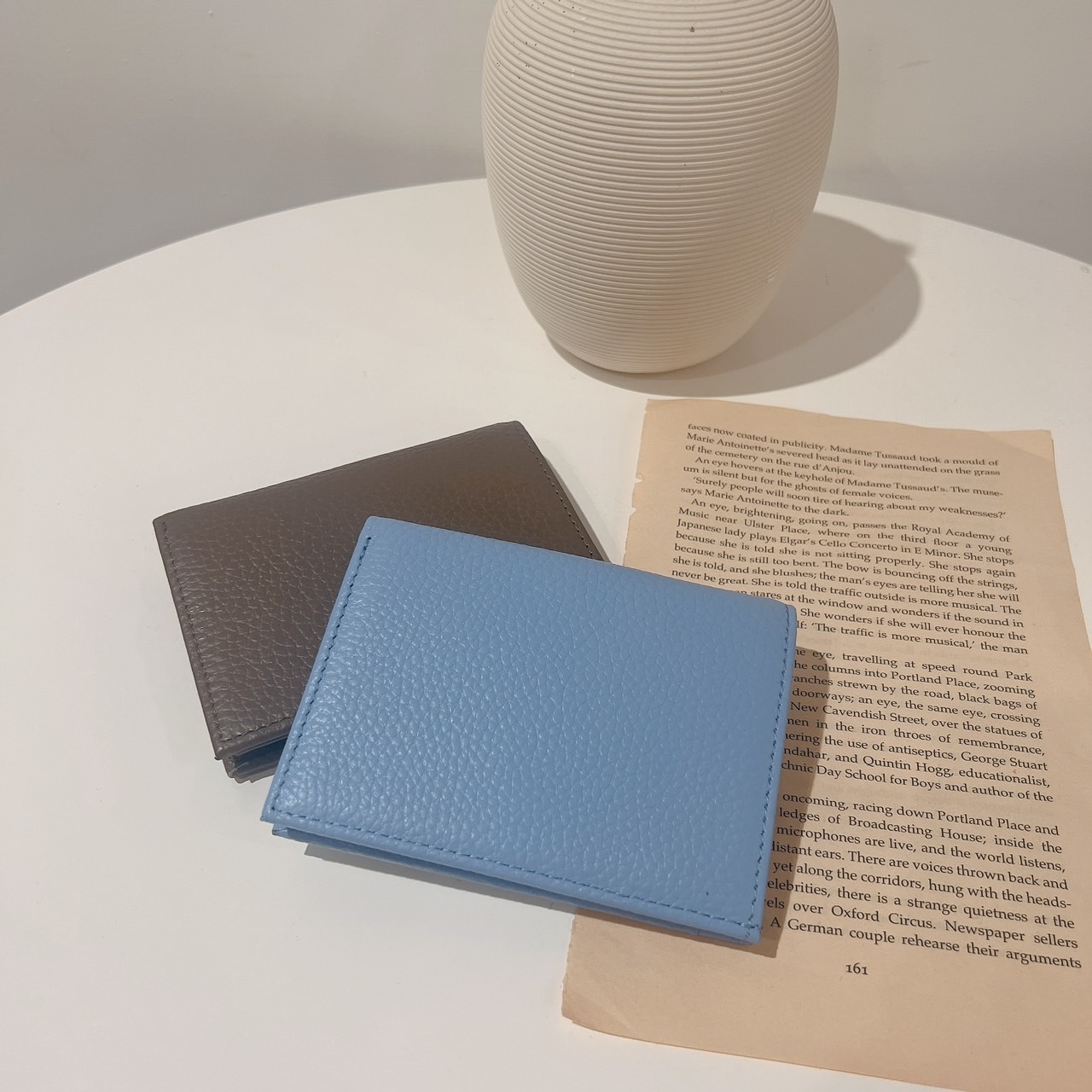 韓國真牛皮荔枝紋零錢短夾/12色