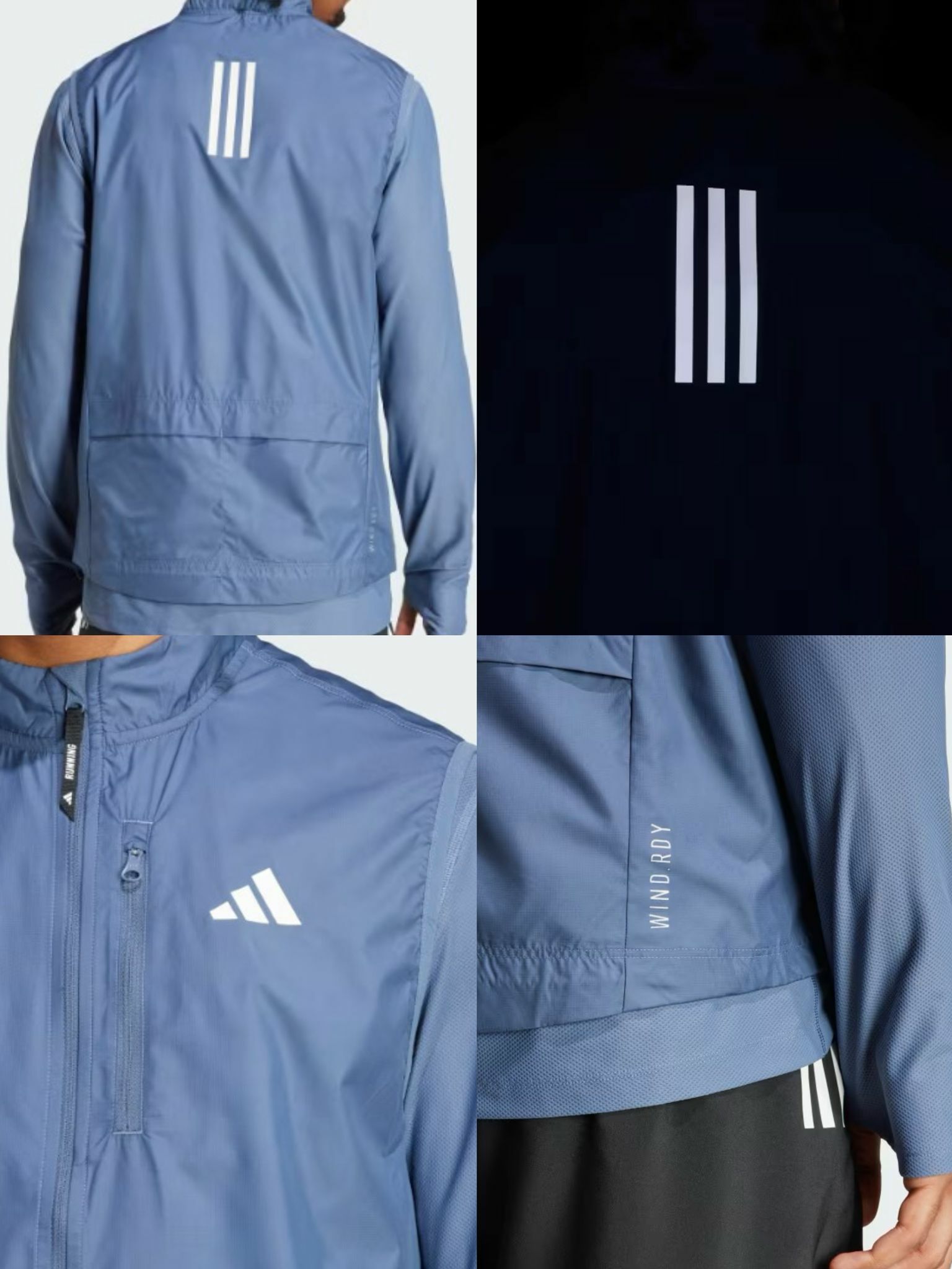 【預購】ADIDAS F061205 男裝Own the Run 背心