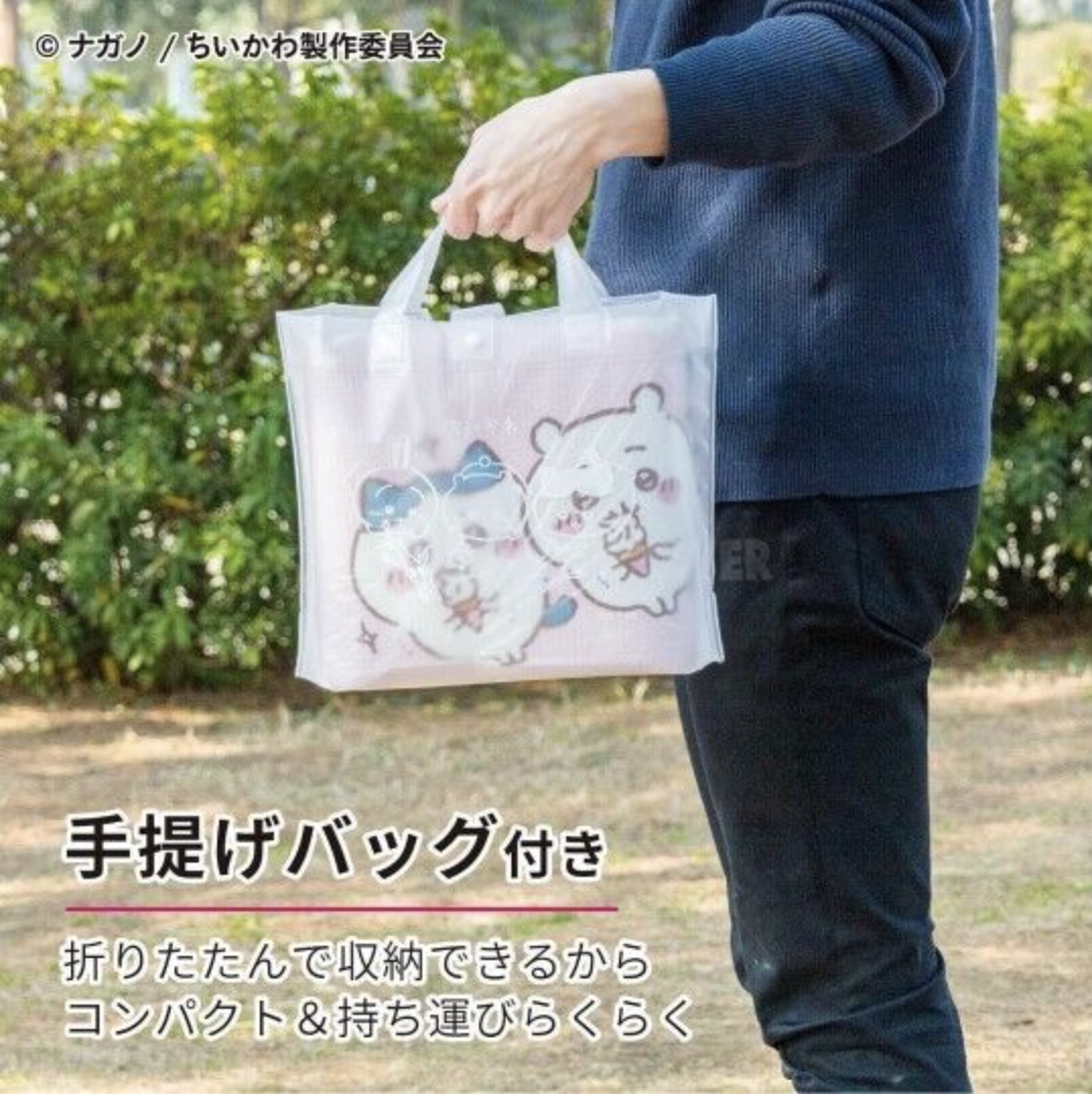 日本直送 - CHIIKAWA - 戶外防水野餐墊 180X180cm