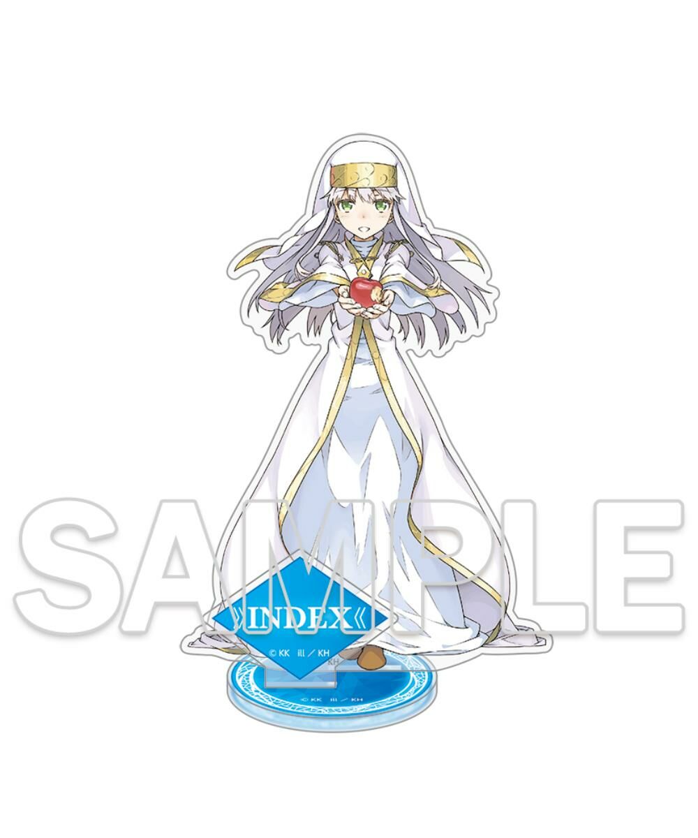 預購-魔法禁書目錄 20周年紀念 壓克力人形立牌 茵蒂克絲【日本進口精品】