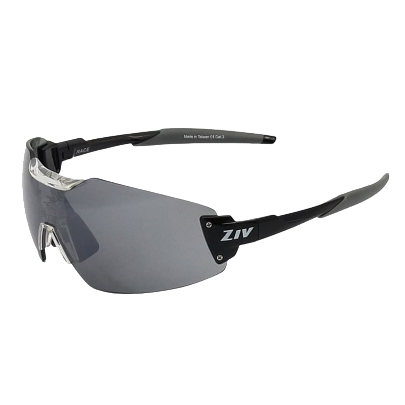 ZIV B110001 (102)RACE太陽眼鏡 亮黑/灰片 抗UV400/防油污/防撞 42ZB110001