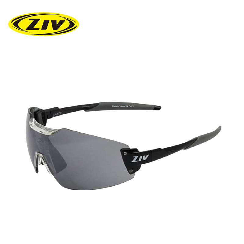 ZIV B110001 (102)RACE太陽眼鏡 亮黑/灰片 抗UV400/防油污/防撞 42ZB110001