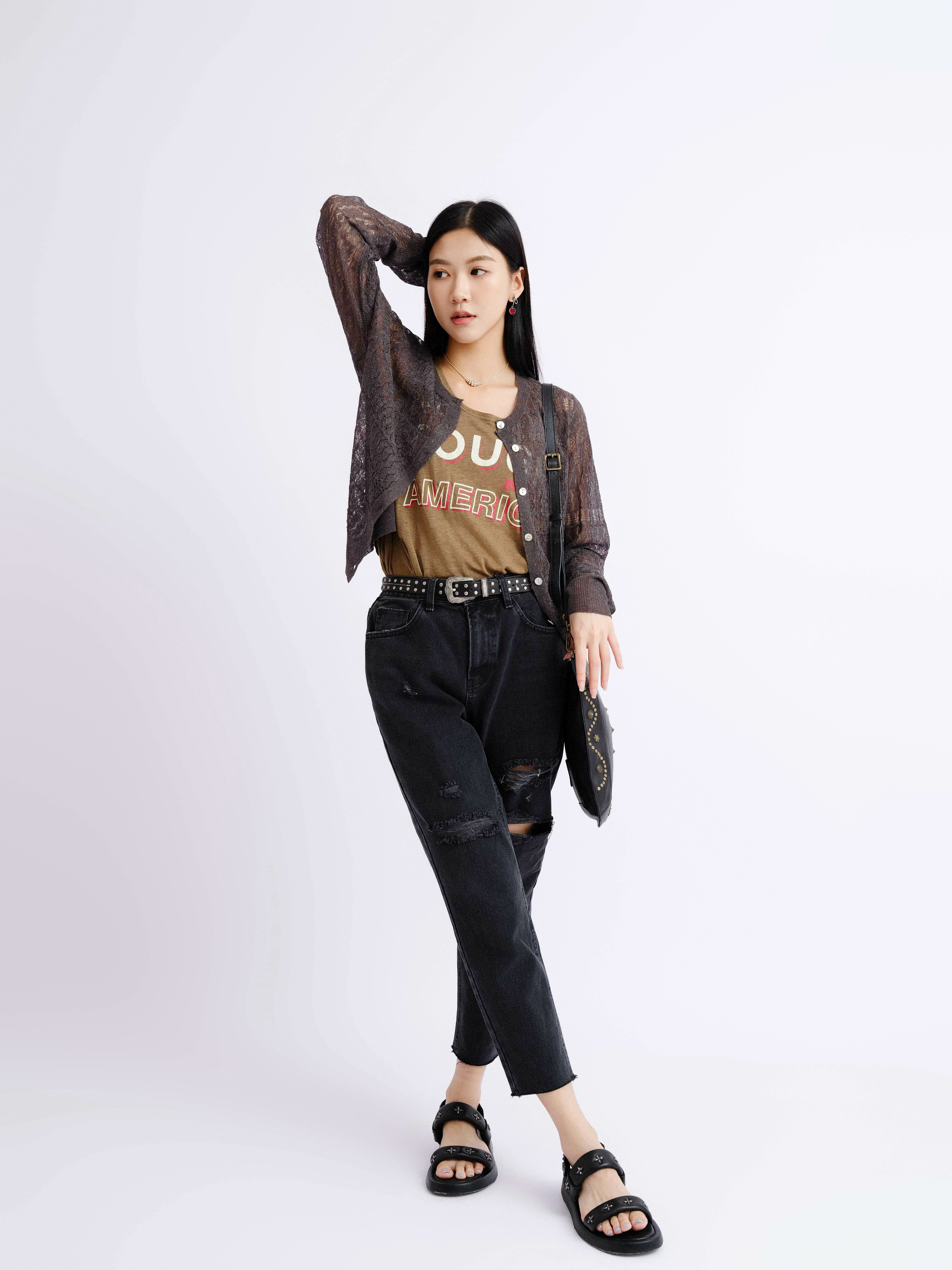 造型 1013（外套＋上衣＋牛仔褲）